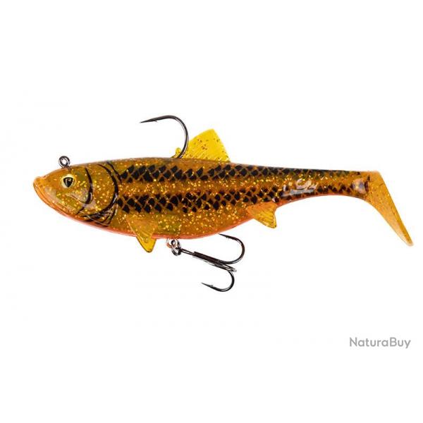 Leurre Souple Fox Rage Replicant Wobble 14cm 14cm 55g A l'unit UV Goldie