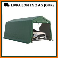 Garage pour voiture 6 x 2,62 m - Anti-UV - Imperméable - Anti-UV - Vert - Livraison gratuite