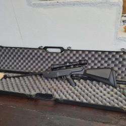 Carabine El Gamo 68 équipée d'une lunette 4x32 et d'une valise Échange possible contre fusil