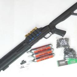 Fusil à pompe Umarex HDX 40 joules et accessoires
