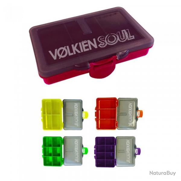 Boite Volkien Petits Accessoires Verte 4 Cases
