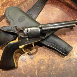 Colt 1861 Navy Conversion calibre 38 Percussion Centrale + Holster & ceinturon