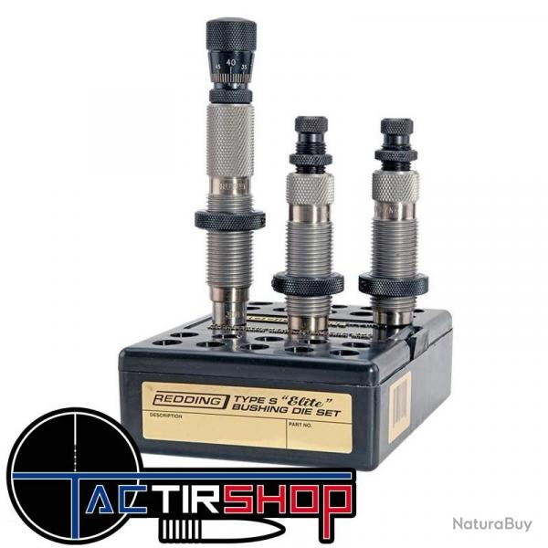 Jeu d'outils Redding Type S Elite  Bushing 300 Winchester Magnum