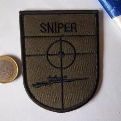 écusson militaire sniper insigne tissu collection