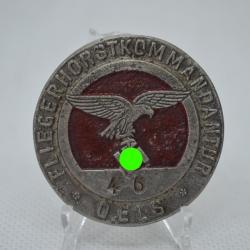 Insigne de la médaille Luftwaffe rouge
