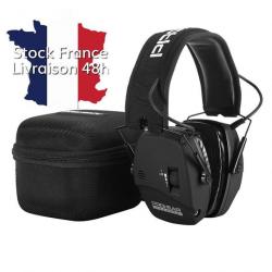 Casque ProHear Anti-bruit 23dB haute qualité + Etui de rangement - Envoi depuis la France