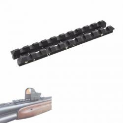Rail picatinny pour bande ventilée Beretta A400 novator Xplor AL391 - Adaptable sur bande  6mm