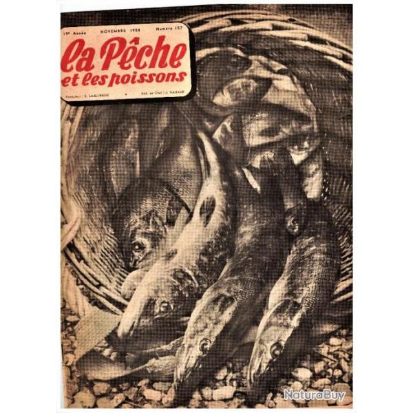 Revue La Pche et les Poissons N 157 - novembre 1958