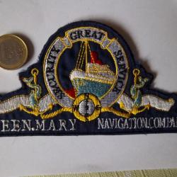 écusson Queen Mary compagnie sécurité Great Service