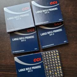 500 amorces CCI Large Rifle BR2 - Disponibles de suite