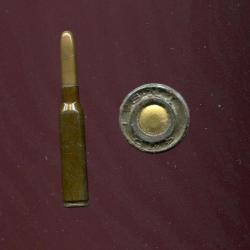6.5x 52 Carcano Italie - intéressant étui acier - marquage : SMI 942
