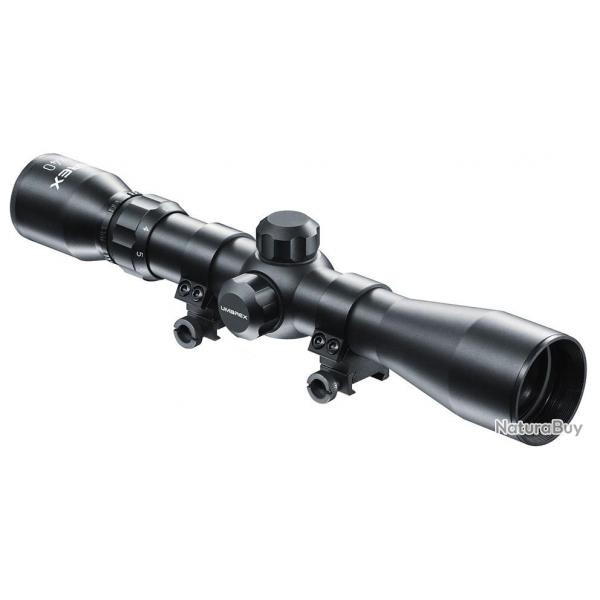 Lunette Umarex RS 3-9x40 ret. 8 non lumineux  colliers 30 mm livre avec montage - rail 21mm