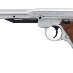 Pistolet à air comprimé Ruger Mark IV stainless cal. 4.5mm