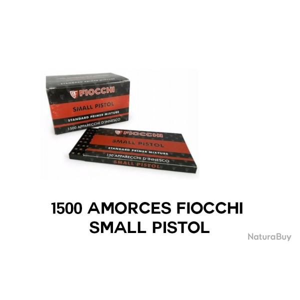 1500 amorces Small Pistol Fiocchi 