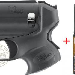P2P - Pistolet de défense au poivre PGS II + lampe