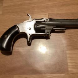Revolver Smith & Wesson Modèle 1 , 3ieme issue calibre 22 rf short