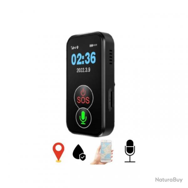 Mini tracker GPS avec appel d'urgence et surveillance vocale
