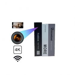 Livre Caméra 4k Wifi Pour bibliothèque avec accès aux images en direct depuis son téléphone