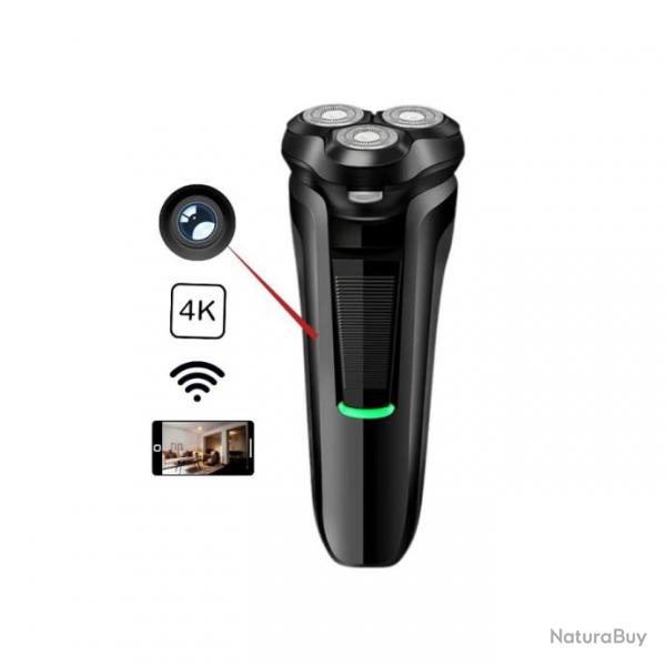 Rasoir camra Ultra HD 4K wifi avec accs en direct des images depuis son tlphone