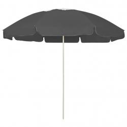 Parasol de plage 240 cm anthracite 02_0008374