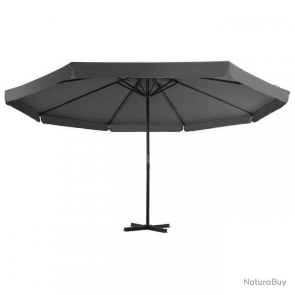 Parasol avec base portable diamtre 5 m anthracite 02_0008041