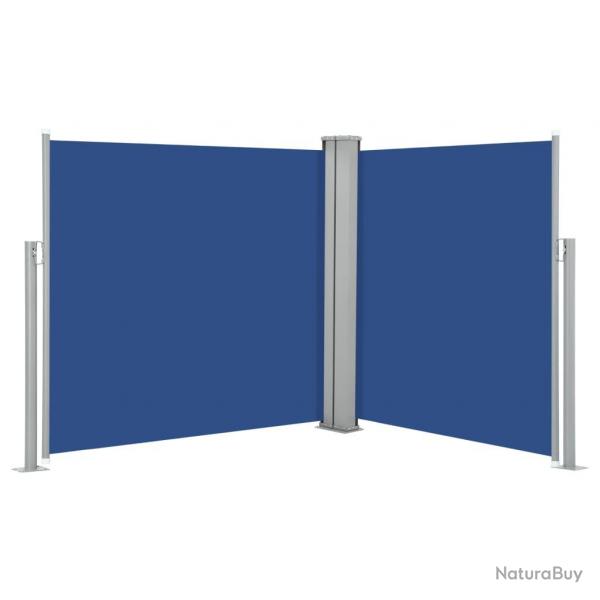 Auvent latral rtractable 100 x 600 cm bleu 02_0007128