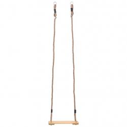 Balançoire à planche 200 cm bois de pin solide 02_0005083