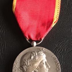 Medaille LA SOCIETE INDUSTRIELLE DE L'EST A M.M. SOMBSTHAY - argent
