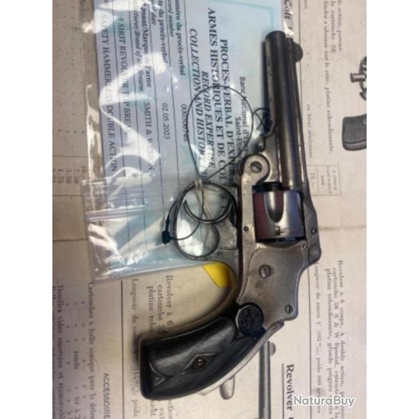 Revolver smith and wesson hamerless 32
