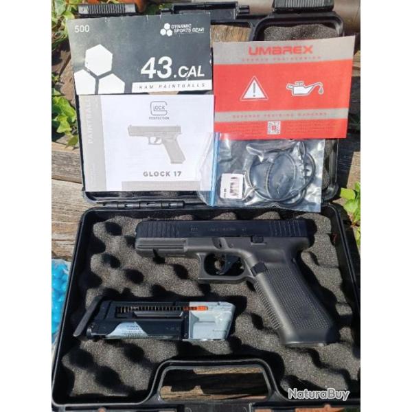 Superbe Glock 17 T4e Gen5 cal.43