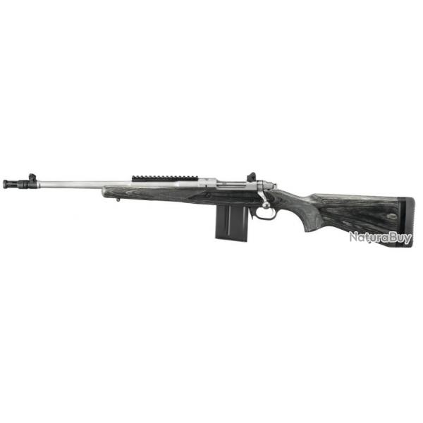 Carabine Ruger gunsite scout KM77-LG Cal.308 Win gaucher