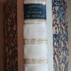 Livre Très Ancien (1756): Histoire du Chevalier de FAUBLAS
