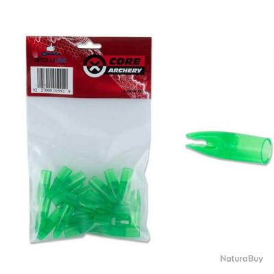 25 Encoches Recreation pour flèches 7 mm Vert - Encoches et adaptateurs (10532729
