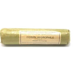 Paquet de coton Hydrophile de 250g du service de santé de l'armée française de 1956
