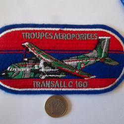 écusson troupes aéroportées Transall C 160 militaire