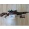 petites annonces chasse pêche : Vend carabine PCP WALTHER MAXIMATHOR 6,35 avec lunette HAWKE AIRMAX 30 SF IR 6-24x50 + silencieux