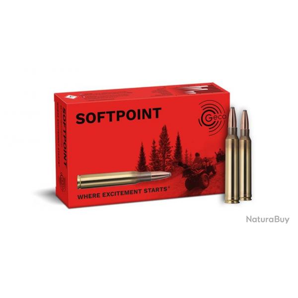 Munition Geco 300 Win Mag Soft-point Demi-blinde 11g 170gr x5 boites