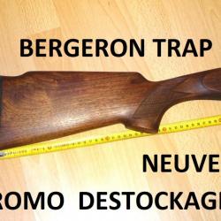 crosse NEUVE fusil BERGERON TRAP + plaque amortisseur - VENDU PAR JEPERCUTE (D23B602)