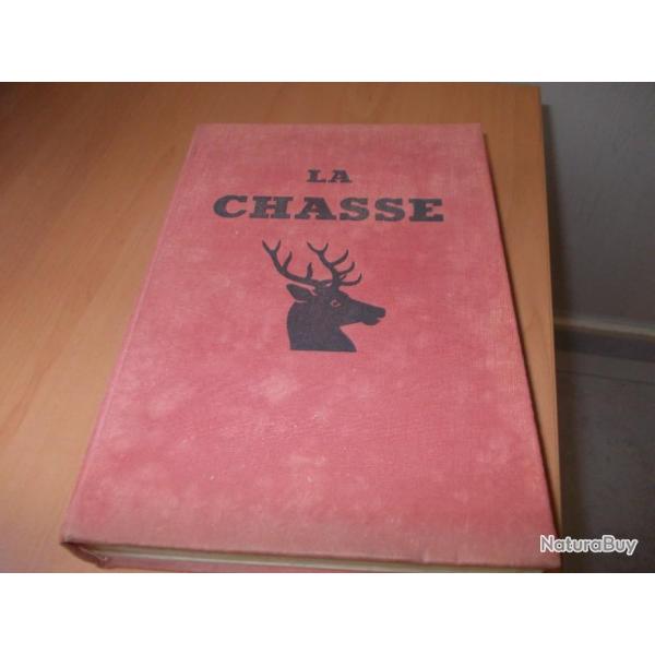 LIVRE LA CHASSE LAROUSSE 1954