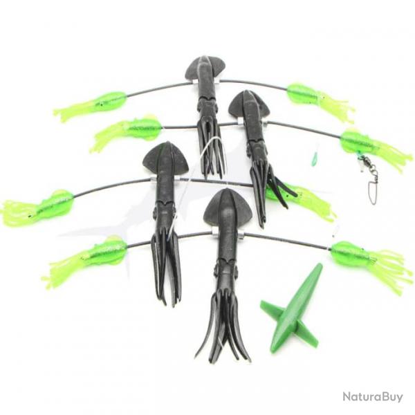 Squidnation That Flippy Floppy Thing Black and Green