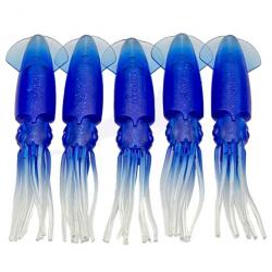 Squidnation Rubber Mauler Squids Electric Blue 5 Inch - 14cm