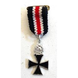 Ancienne Réduction de Médaille Allemande WW2 Croix de Fer