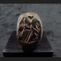 EMPIRE ROMAIN : ring of the goddess "Ceres" (100AD). Bague avec la déesse Ceres