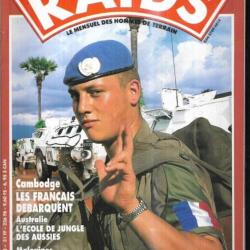 raids 74, armée grecque en 1992, français au cambodge, combats de jungles des australiens, malouines