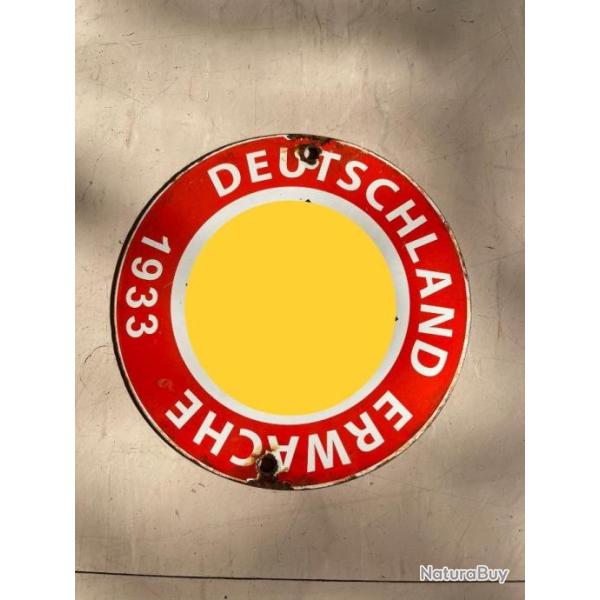 Plaque allemande deutschland erwache 1933 Médailles, Décorations