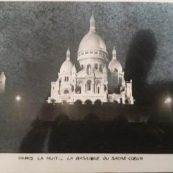 carte postale ancienne Paris la basilique