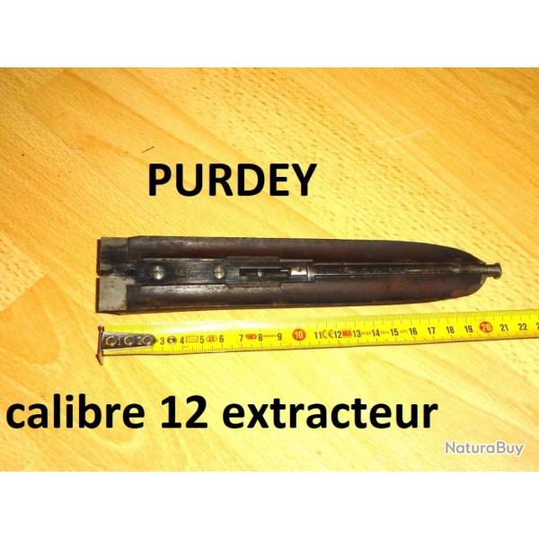 devant longuesse complet fusil PURDEY calibre 12 modle extracteur - VENDU PAR JEPERCUTE (D23F94)