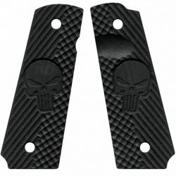 Plaquettes pour 1911 VZ GRIPS CK OPERATOR II - Edition THE PUNISHER Black