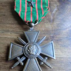 medaille croix de guerre etoile  1914 /1917