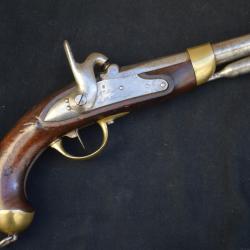 PISTOLET DE CAVALERIE M.1822 T.bis-HUSSARD-CHASSEUR A CHEVAL-DRAGON-CUIRASSIER-CHASSEUR D'AFRIQUE